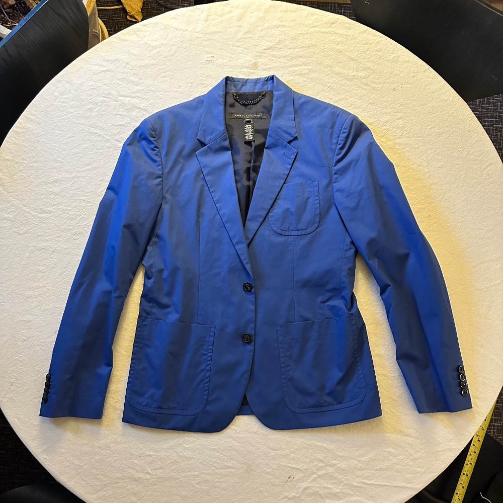 Marc by Marc Jacobs Royal Blue Mens cotton Blazer (medium)